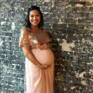 Maternity Cocktail/bridesmaid/formal dress (Sm)